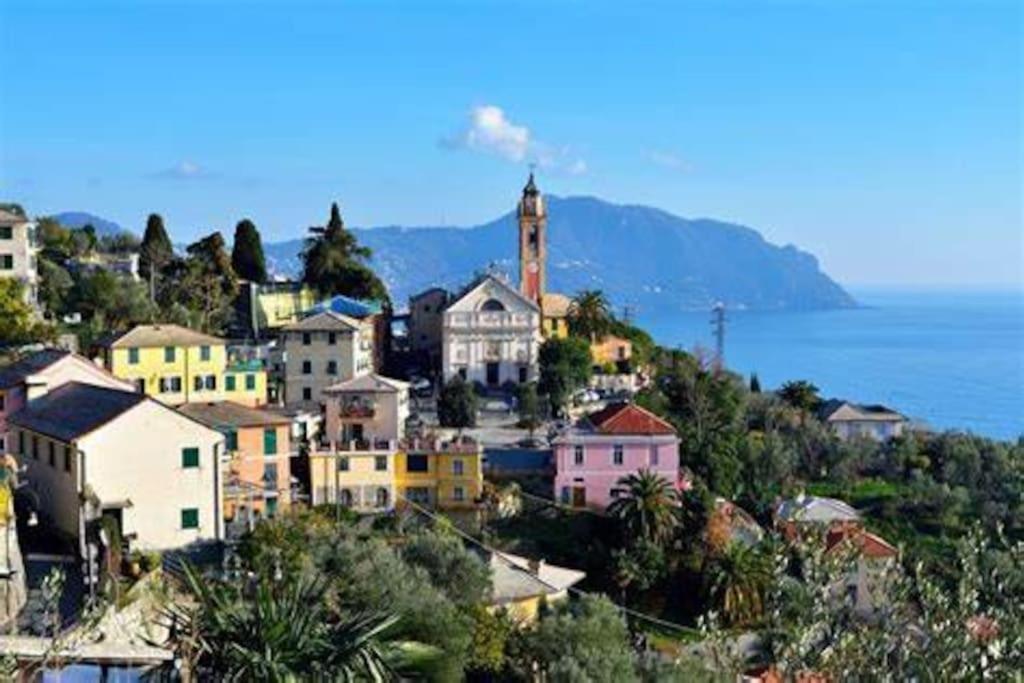 Pieve Ligure - Colle Fiorito Apartment Exterior foto